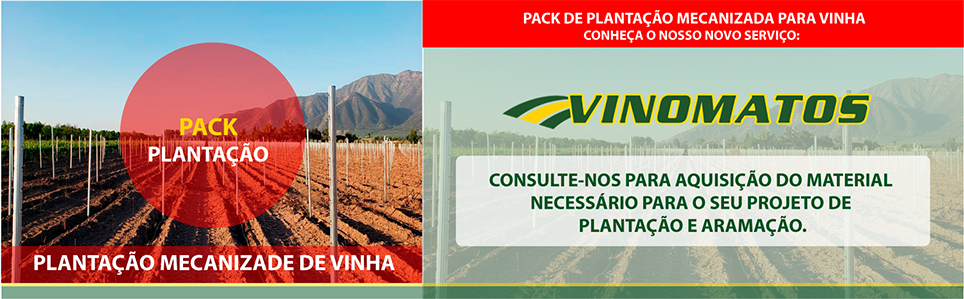 Pack Plantacao Mecanizada Vinha Vinomatos
