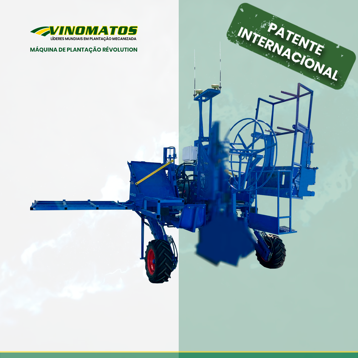 máquina de plantação revolution