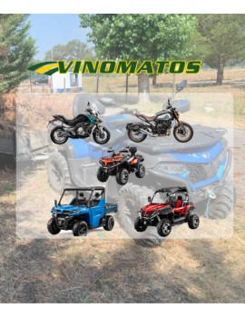 Vinomatos | Partnership with CFMOTO - Motorcycles, quad bikes and 4x4 buggies